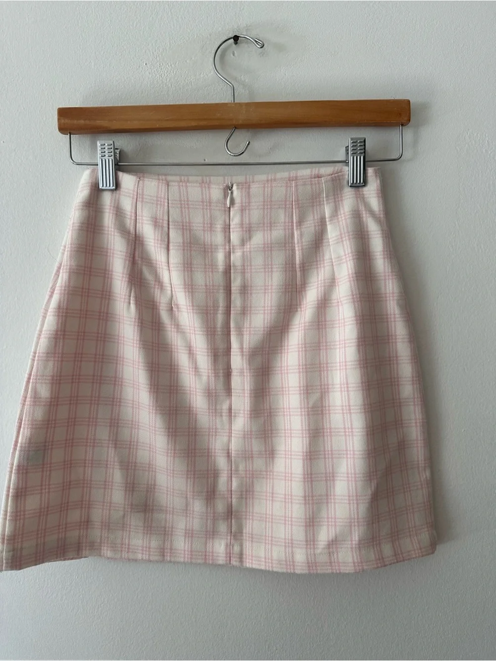 Brandy Melville Skirt Bundle pink/purple/ blue plaid mini cotton one size